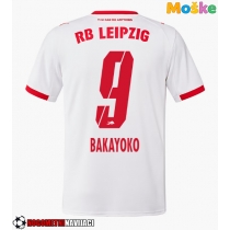 Moške Nogometnih dresov RB Leipzig Johan Bakayoko #9 Domači 2025-26 Kratki rokavi